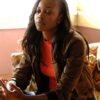 24 Legacy Nicole Carter Cotton Brown Bomber Jacket