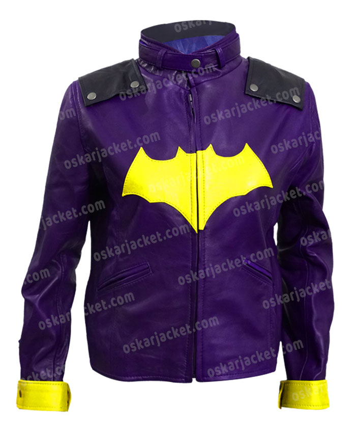 Batgirl Leather Costume Jacket