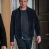 Damian Lewis Billions S05 Suede Leather Jacket