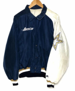 Selena Quintanilla Blue Bomber Cotton Polyester Jacket (1)