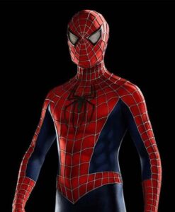 The Amazing Spiderman Slimfit PU Leather Jacket
