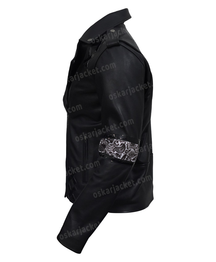 Daft Punk Instant Crush Shark Biker Leather Jacket - Oskar Jacket