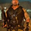 Dwayne Johnson GI Joe Retaliation Armor Black Leather Vest
