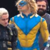 The Suicide Squad 2 Javelin Blue and Yellow Leather Jacket