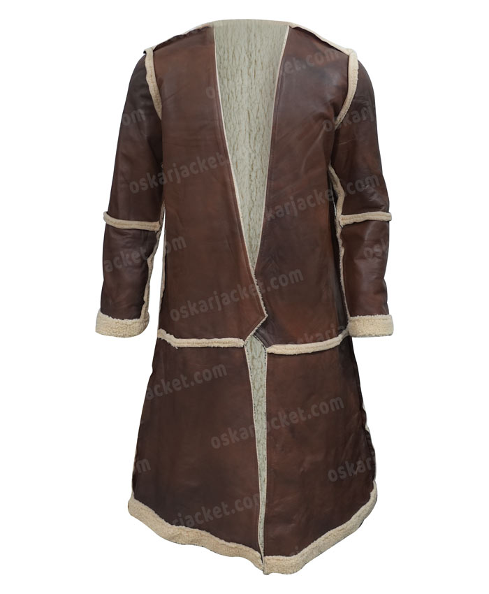 The Wheel Of Time Rand al’Thor Suede Leather Coat Front