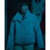All Of Us Are Dead Nam On Jo Grey Parachute Puffer Jacket Front