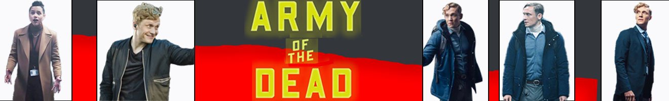 Army Of The Dead Jackets Collection Banner