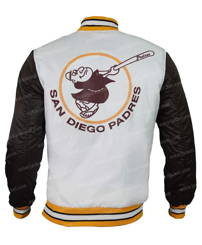 San Diego Padres Baseball High School Varsity Jacket - Oskar Jacket