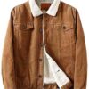 Those Who Wish Me Dead Angelina Jolie Brown Trucker Jacket Front