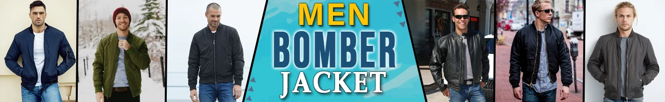 Men’s Bomber Jacket Category Banner OJ