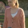 Teenage Bounty Hunters Sterling Pink Knit Cardigan front