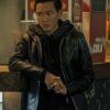 Ben Hargreeves The Umbrella Academy Leather Jacket front