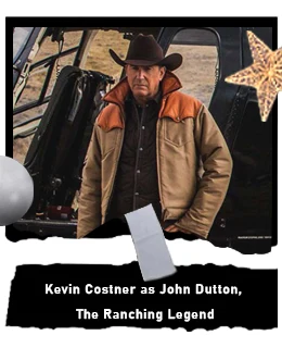 Kevin Costner as John Dutton, The Ranching Legend
