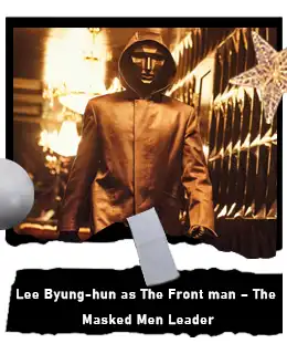 Lee Byung-hun as The Front man – The Masked Men Leader