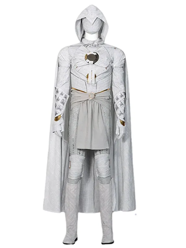 Marc Spector Moon Knight Oscar Isaac White Costume front
