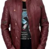 Chris Pratt Guardians Of The Galaxy Star Lord Leather Jacket front