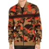 High School Musical Camo Wool Sweater Jacket front
