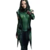 Mantis Guardians Of The Galaxy Green Leather Vest front