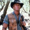 Crocodile Dundee 1986 Michael Dundee Real Leather Vest front