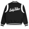 G-Eazy Lady Killers Saint Laurent Wool Varsity Jacket back os