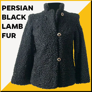 Persian Black Lamb Fur Coat For Women 2 OJ