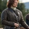 Jamie Frasers Outlander Long Leather Coat