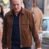 Agents Of Shield Phillip J. Phil Coulson Brown Suede Leather Jacket