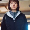 Alive Park Shin-Hye Black Hooded Quilted Jacket
