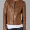 Rizzoli and Isles Sasha Alexander Brown Leather Jacket