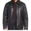 Friends Matt LeBlanc Black Real Leather Jacket