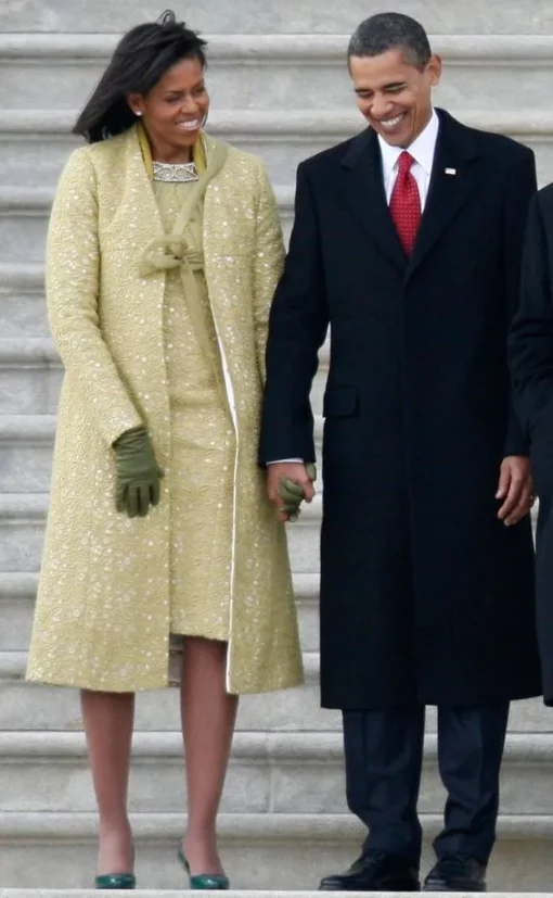 Michelle Obama 2008 Cotton Coat