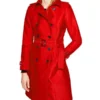 Riverdale Polly Cooper Red Double Breasted Coat