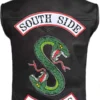 Southside Serpents Riverdale Gang Black Leather Vest