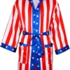 American Flag Apollo Creed Satin Costume