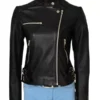 Chloë Grace Moretz The 5th Wave Motorcycle Black Leather Jacket