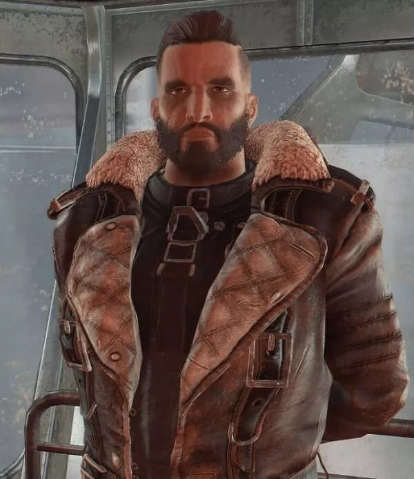 Elder Maxson Fallout 4 Battle Fur Collar Coat