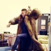 Macklemore Fur Brown Coat