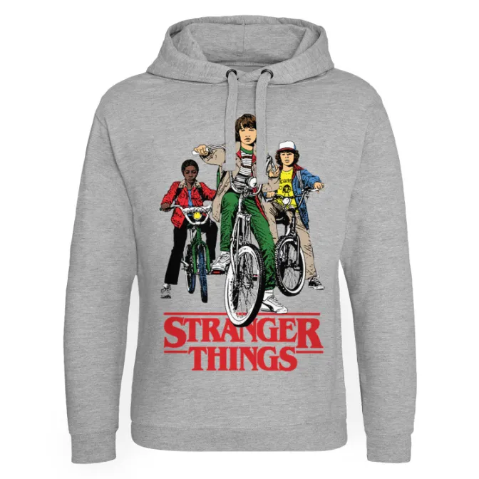 Stranger Things Bike Pullover Hoodies
