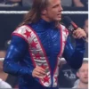 WWE Raw Matt Riddle Blue Satin Jacket