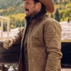 Yellowstone S05 John Dutton Quilted Jacket