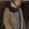 Yellowstone S05 Luke Grimes Suede Leather Brown Jacket
