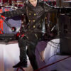 Justin Bieber Christmas Concert Black Leather Jacket