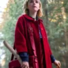 Spellman The Chilling Adventures of Sabrina Red Wool Coat