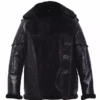 Ben Barnes The Punisher 2 Shearling Leather Jacket