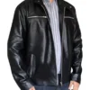 Bobby Hayes R.I.P.D. Black Leather Jacket