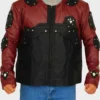 Brandon Routh Legends of Tomorrow Maroon and Black Jacket