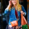 Reese Witherspoon Your Place Or Mine Denim Blue Jacket