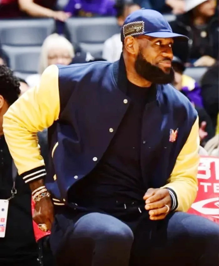 LeBron James NBA 2023 Letterman Varsity Jacket - Oskar Jacket