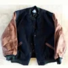 Seinfeld Varsity Bomber Jacket with Leather Sleeves