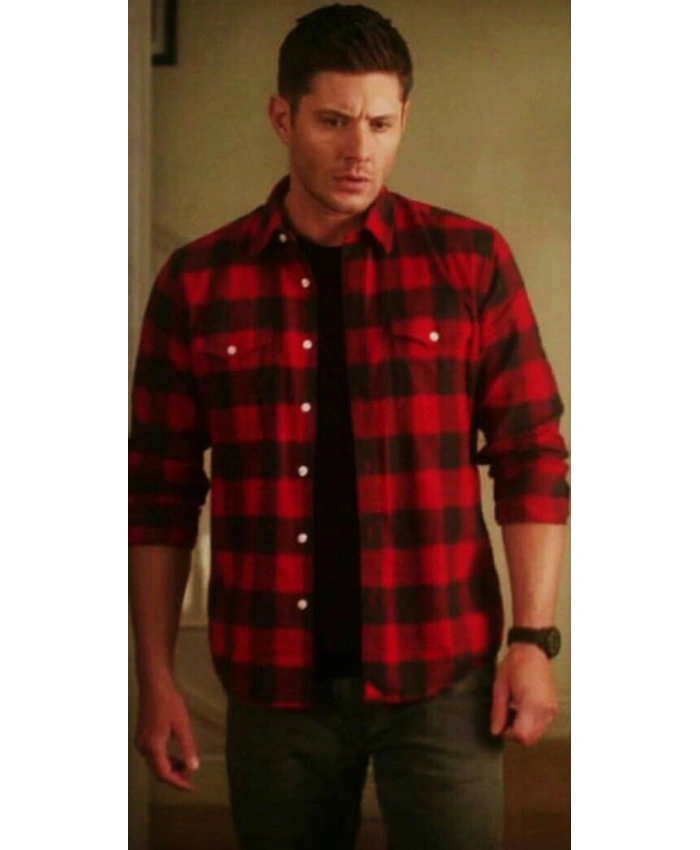 Dean Winchester Mens Flannel Shirts - Oskar Jacket